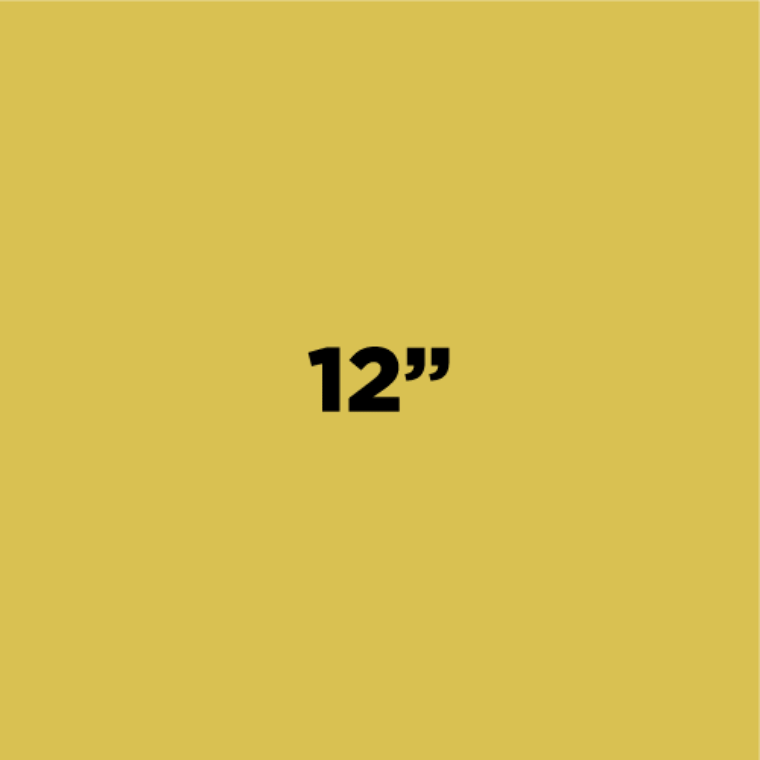 gold 12 in sleeve