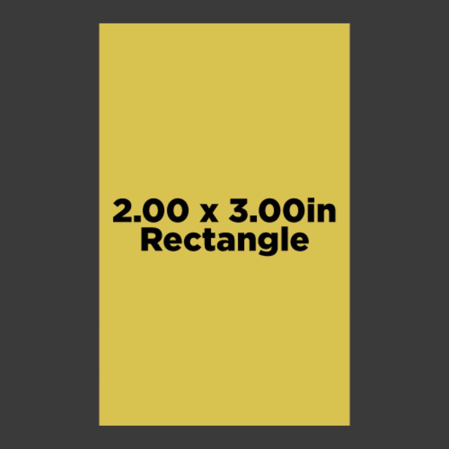 2X3 IN RECTANGLE