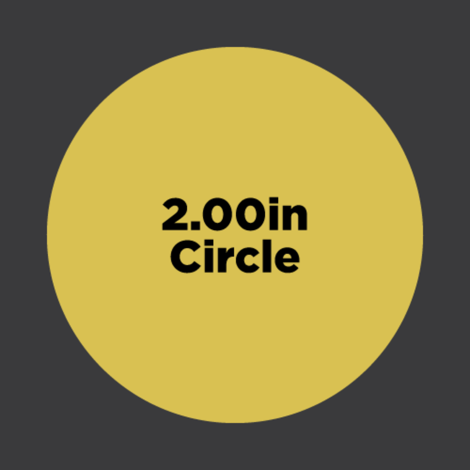 2in circle